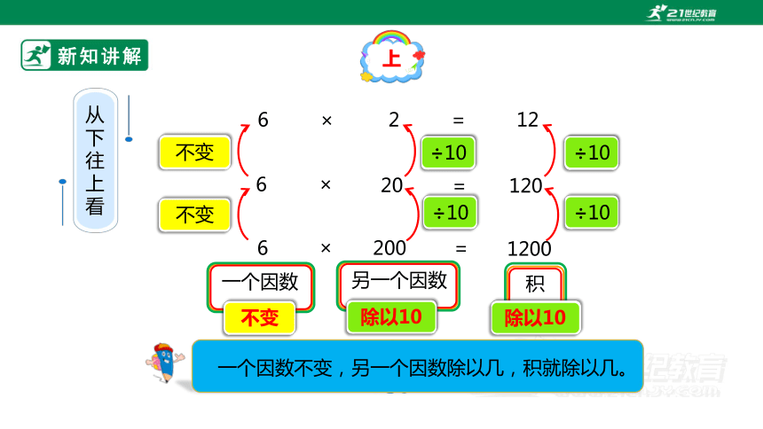 （2022秋季新教材）人教版小学数学四年级上册4.3《积的变化规律》课件（共22张PPT）