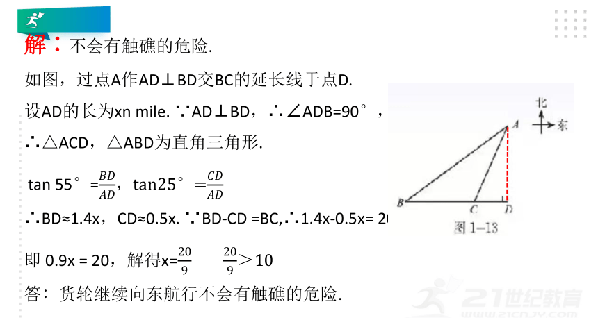 1.5 三角函数的应用 课件（共18张PPT）