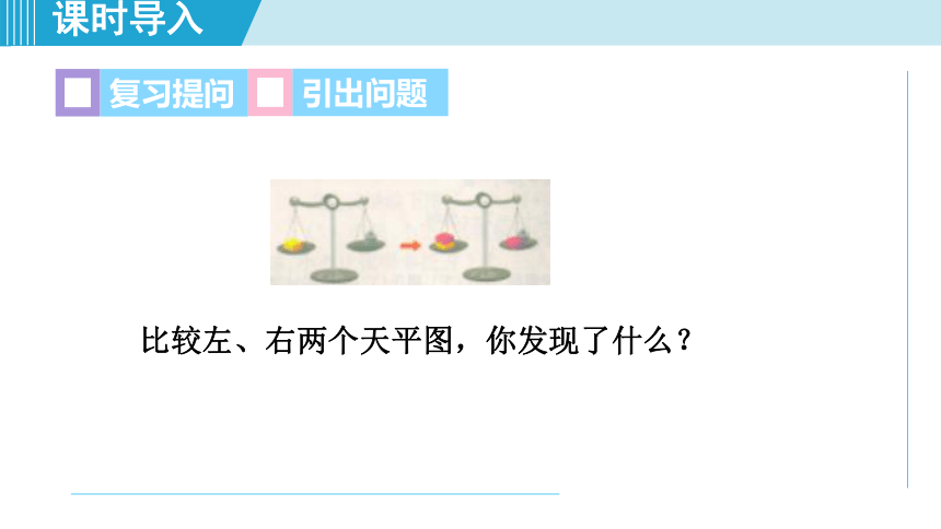 湘教版七年级上册数学 第3章 一元一次方程 3.2等式的性质 课件（共27张PPT）