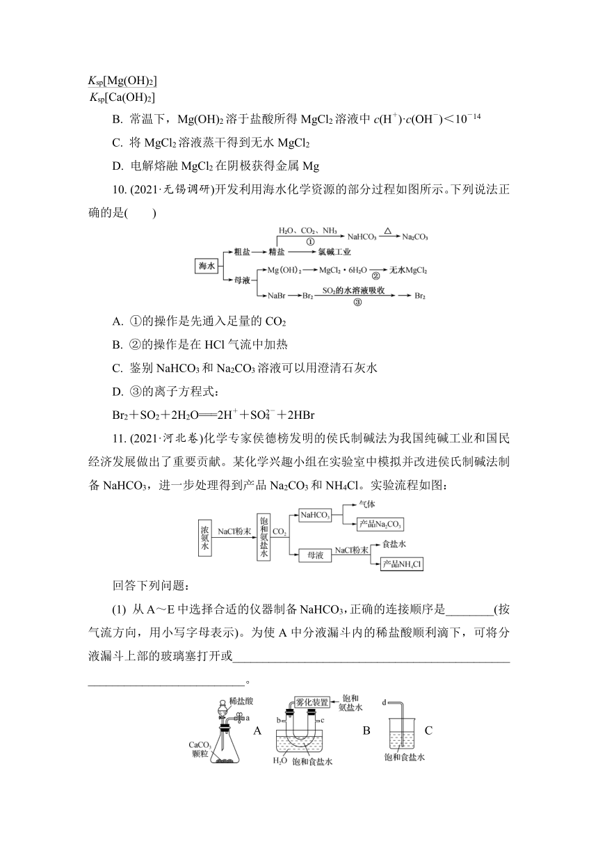 2023届江苏高考化学一轮复习  第6讲　钠、镁及其化合物（word版含解析）