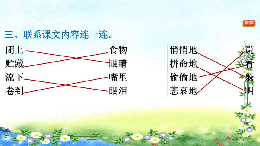 10.在牛肚子里旅行 习题课件（共22张PPT）