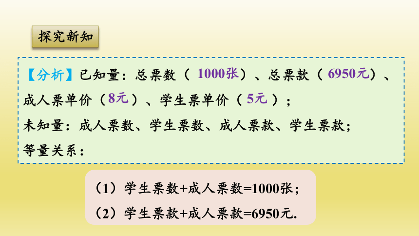 浙教版数学七年级上册 5.4.1 希望工程义演与行程问题 课件(共20张PPT)