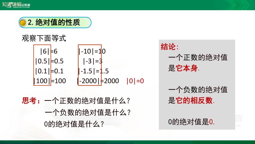 1.2.4 绝对值（1）课件（16张PPT）