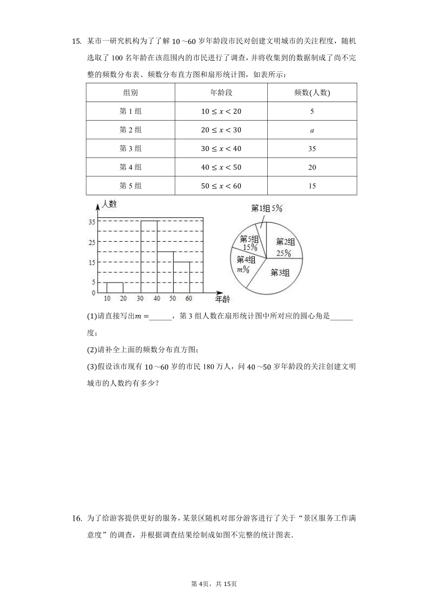 初中数学湘教版九年级上册第五章5.2统计的简单应用 同步练习题 （word版含答案）