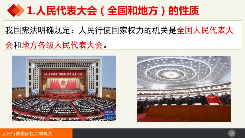 5.1人民代表大会：我国的国家权力机关课件（40张ppt+1视频） 必修三政治与法治