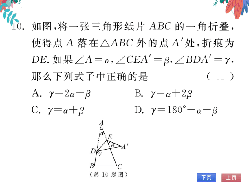 八上数学 期中自我测评　习题课件