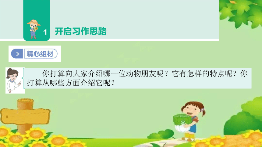 四年级下册语文第四单元 习作：我的动物朋友  课件(共39张PPT)