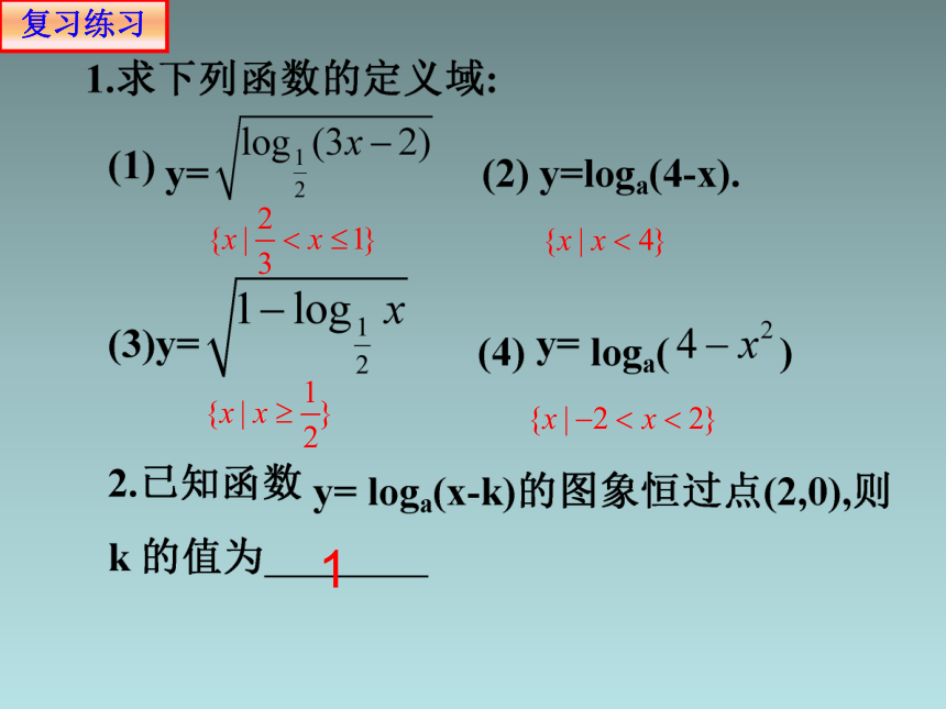 4.4 对数函数及其性质 课件（共13张PPT）