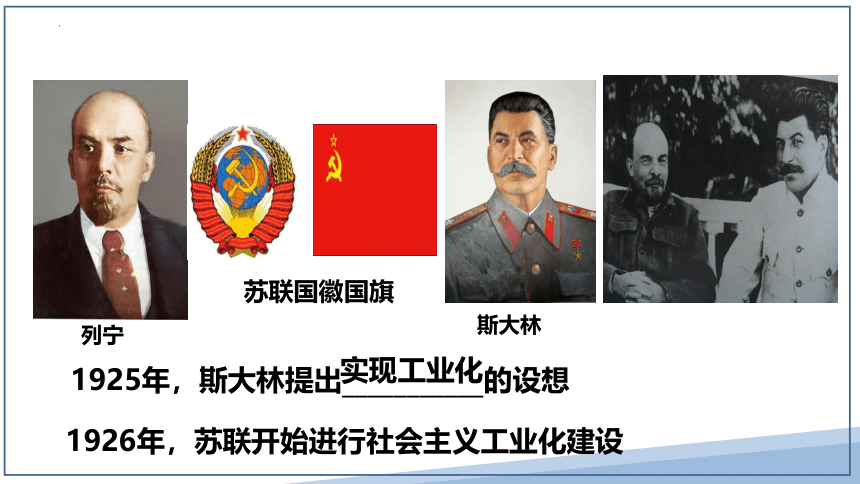 第11课   苏联的社会主义建设 课件(共23张PPT)