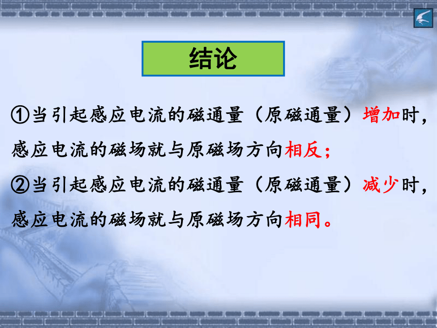 高中物理选修3-2人教新课标4.3楞次定律课件同步课件(48张PPT)