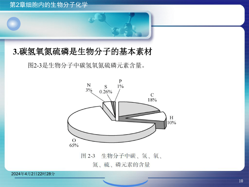 2.1生物分子概论 课件(共42张PPT)- 《环境生物化学》同步教学（机工版·2020）