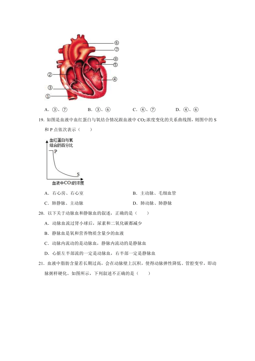 2020-2021学年山东省淄博市沂源县七年级（上）期末生物试卷（五四学制）     解析版