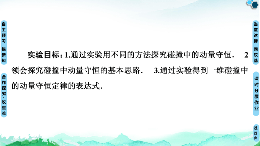 人教版（2019）高中物理 选择性必修第一册 1.4 实验：验证动量守恒定律课件