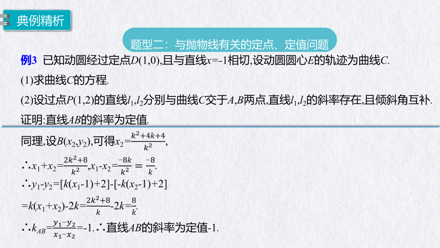 3.3.2抛物线的简单几何性质（第2课时）（共21张PPT）2022-2023学年高二上学期数学人教A版（2019）选择性必修第一册