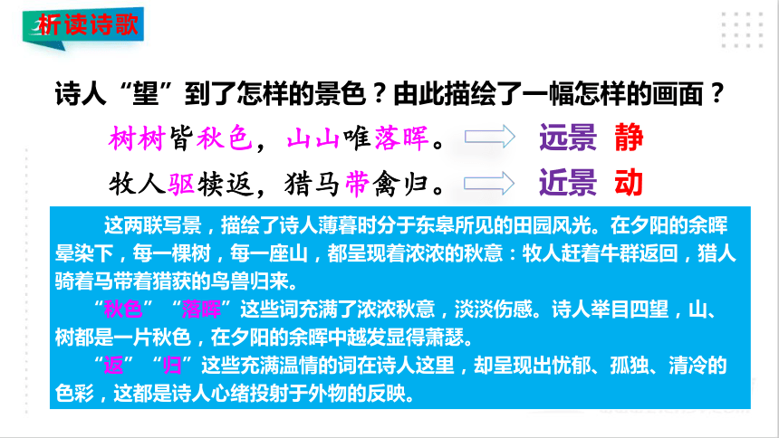 13 唐诗五首（《野望》《黄鹤楼》《使至塞上》《渡荆门送别》《钱塘湖春行》）课件（共69张PPT）