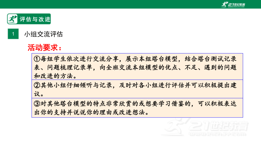 教科版六下科学1.7 评估改进塔台模型 课件（18张PPT）