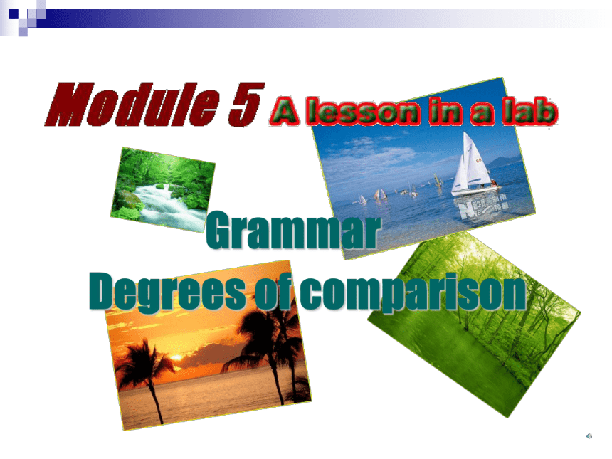 外研版必修1  Module 5  A Lesson in a Lab Grammar Degrees of comparison 课件（共62张PPT）