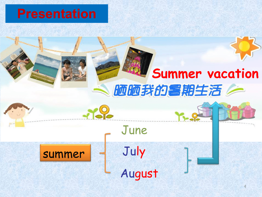 Unit3 My school calendar  Part B Let's learn 课件(共25张PPT)