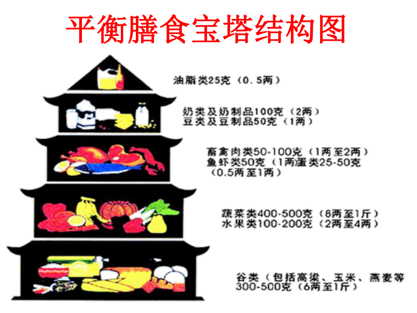 人教版七年级体育 1.3合理膳食促进健康 课件（21ppt）