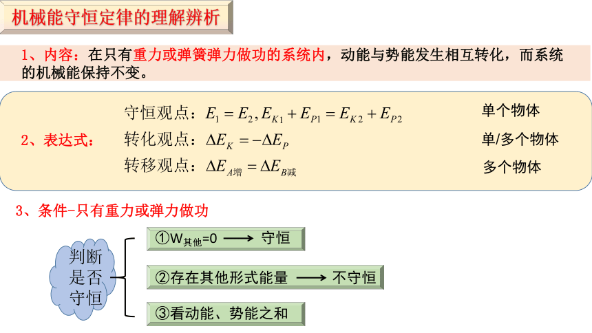 8.4机械能守恒的应用的应用 课件(共18张PPT)高一下学期物理人教版（2019）必修第二册