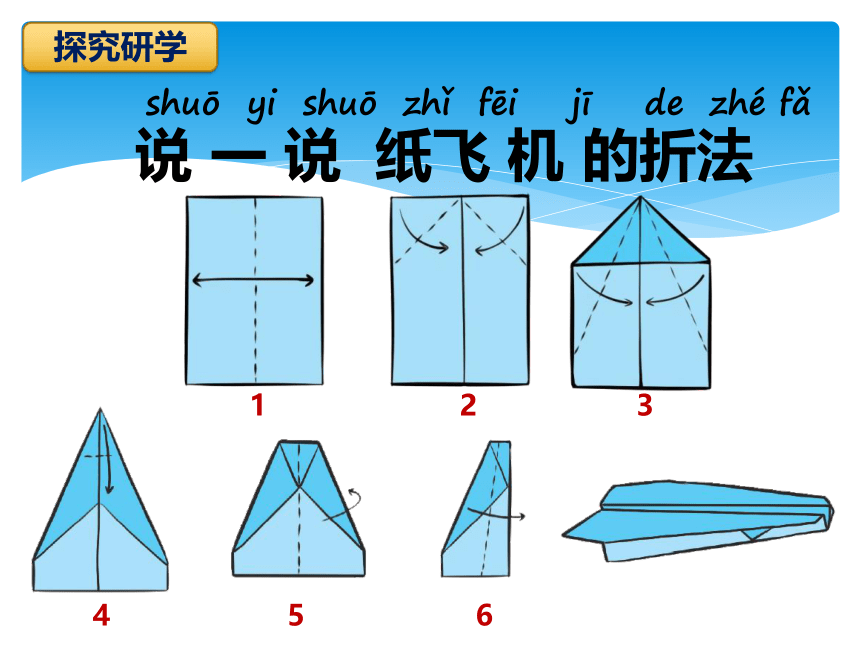 湘科版（2017秋）一年级下册科学5.1 折纸飞机（课件11张ppt）