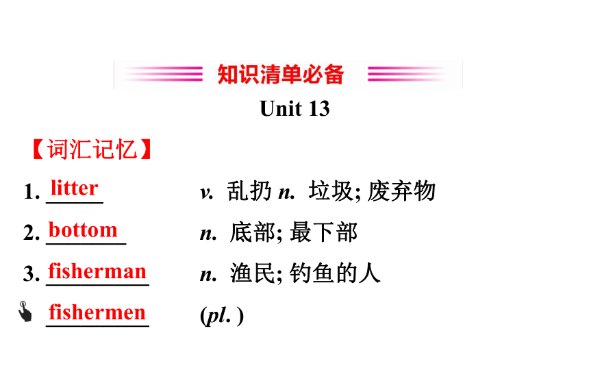 2021-2022学年人教版英语中考复习之九年级　Units 13、14课件（共70张PPT）