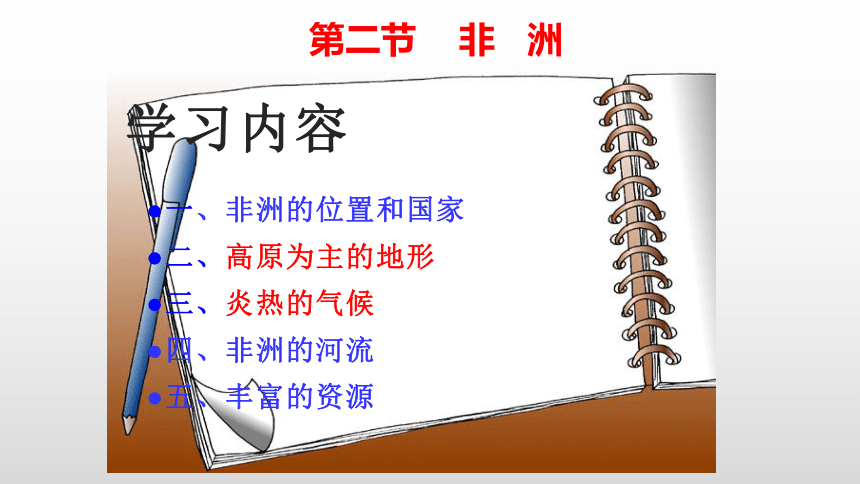 2021-2022学年湘教版七年级地理下册第六章第二节非洲课件（32张PPT）