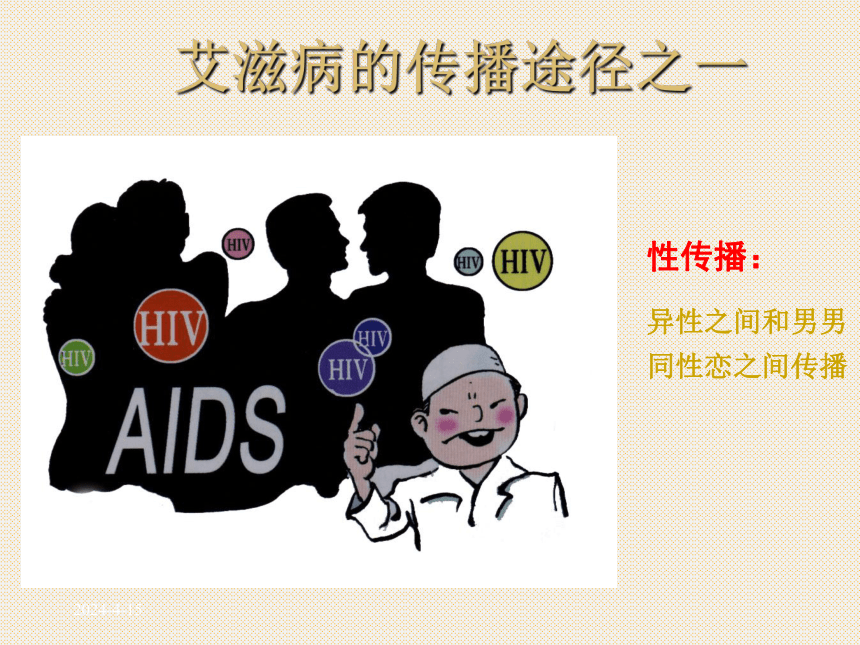预防艾滋病主题班会PPT课件(共30张PPT)