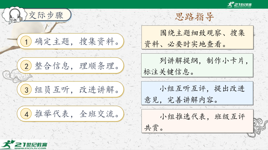 部编版五年级下册《口语交际：我是小小讲解员》课件