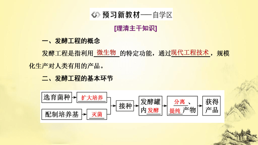 第1章  发酵工程：第3节　发酵工程及其应用(共33张PPT)