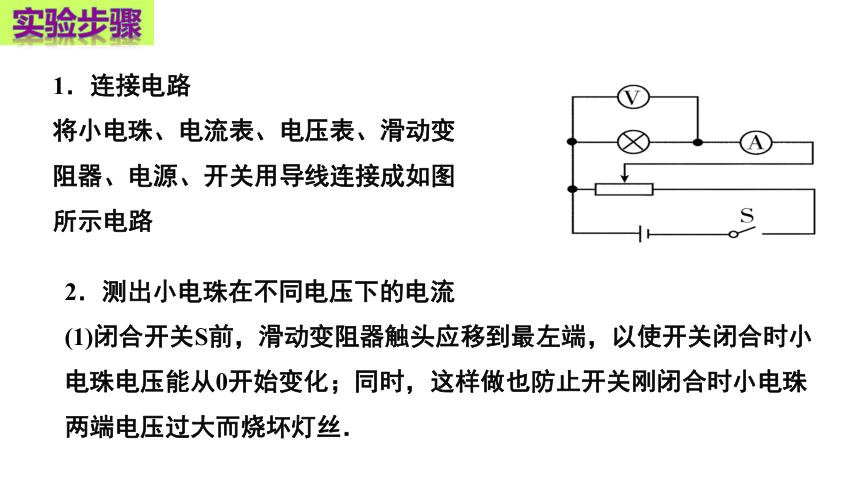 第二章 恒定电流 实验 描绘小灯泡伏安特性曲线 课件（20张PPT）