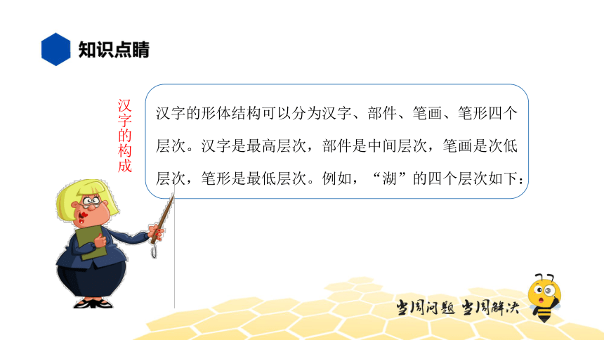 核心素养 语文一年级 【知识精讲】汉字 汉字的结构 课件