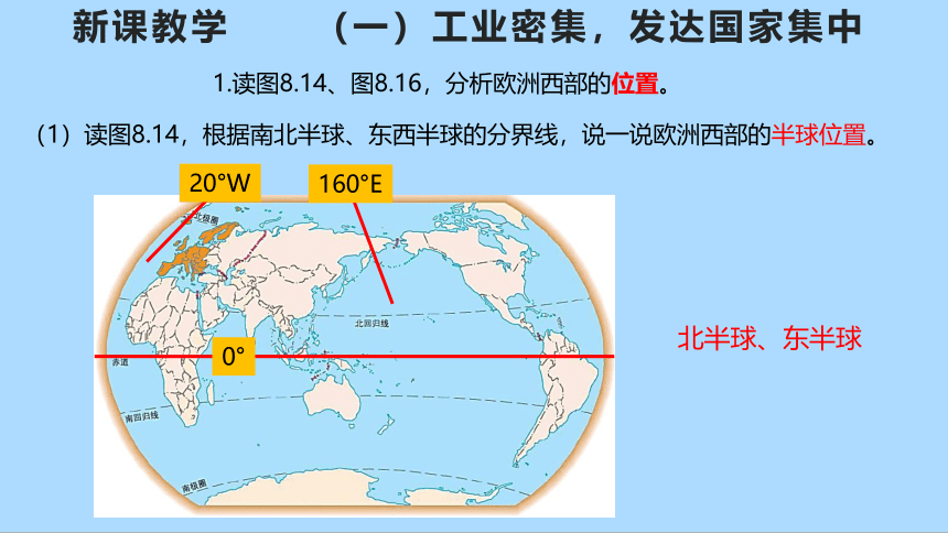 人教版地理七年级下册8.2 欧洲西部 第一课时 课件(共27张PPT)