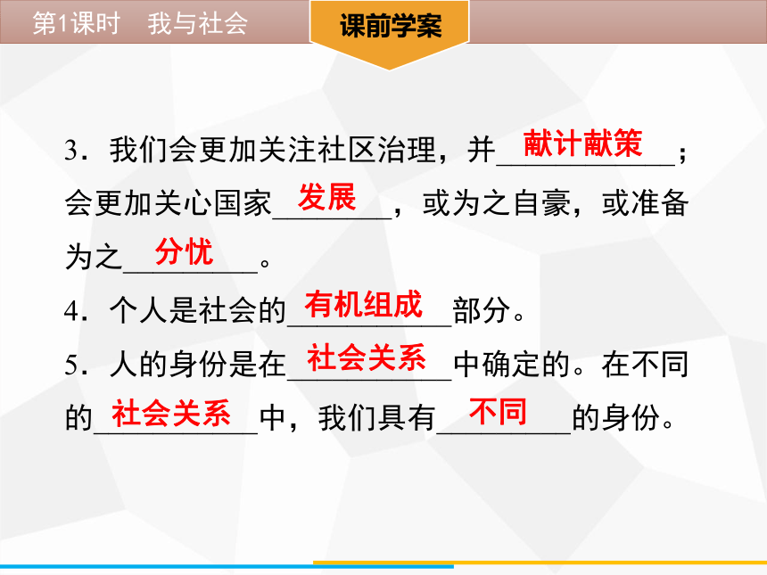 1.1我与社会 课件（35张ppt）