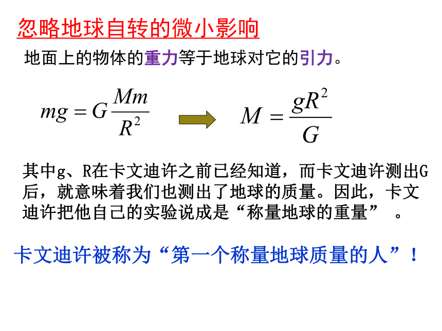 6.4  万有引力理论的成就  课件 -2021-2022学年高一下学期物理人教版必修2（27张PPT）