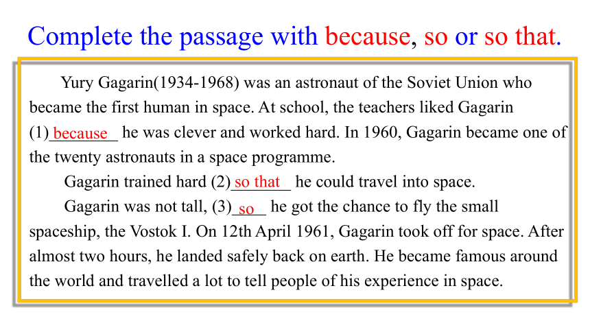 九上Module3 Unit3 Language in use（30张PPT）