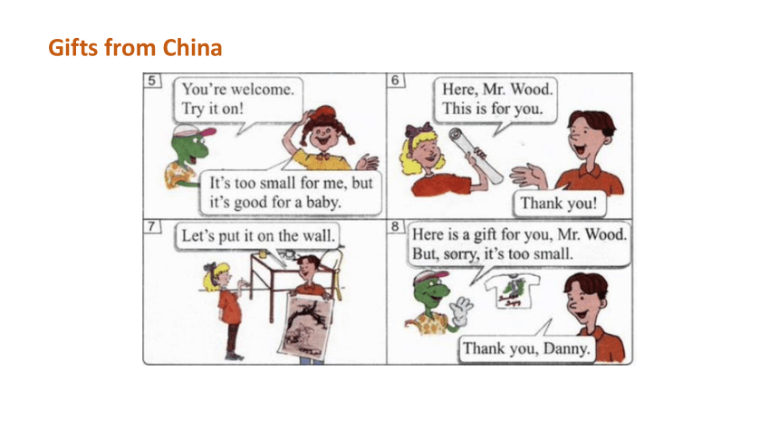 Unit 4 Lesson 22 Gifts for Everyone课件（24张PPT)