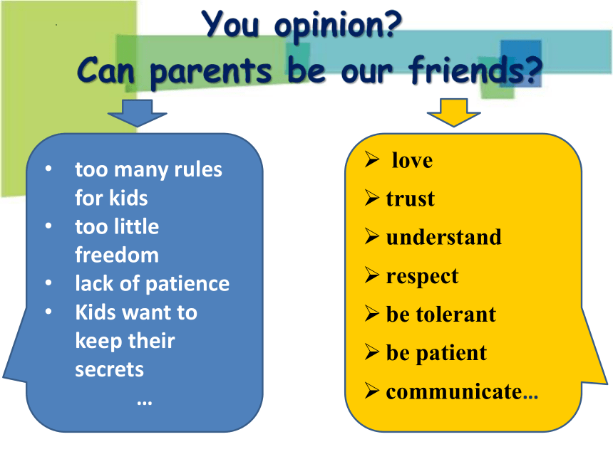 牛津深圳版九年级上册Module 2 Ideas and viewpoints Unit3  Family life more practice课件 (共13张PPT)