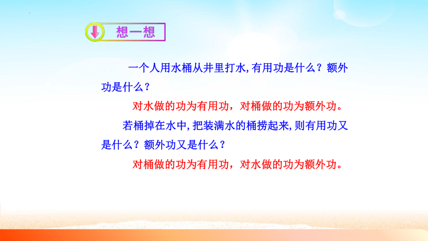 12.3机械效率(共20张PPT)2022-2023学年人教版物理八年级下册