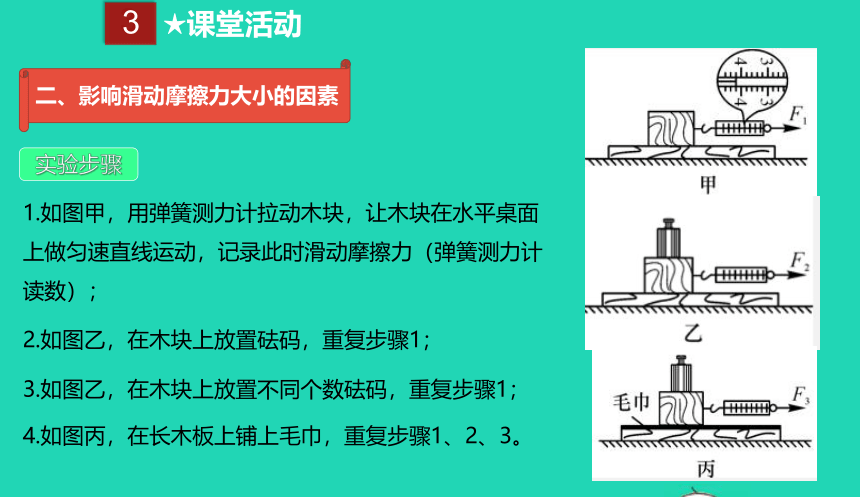 人教版八年级物理下册 8.3 摩擦力课件(共27张PPT)