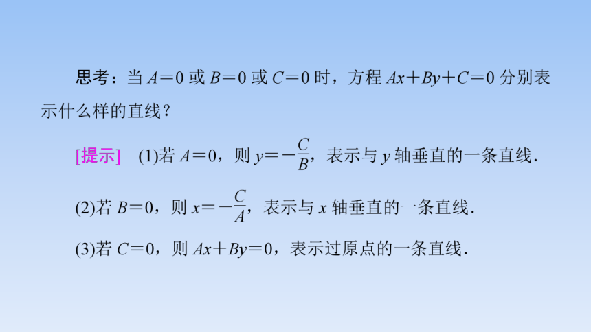 高中数学选择性必修第一册人教A版 2.2.3直线的一般式方程 课件（共53张PPT）