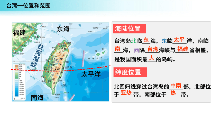 2020-2021学年地理人教版八年级下册7.4祖国的神圣领土—台湾省课件（共46张PPT）