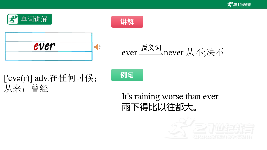 Unit 2 How often do you exercise ？Section A 单词讲解课件+嵌入音频