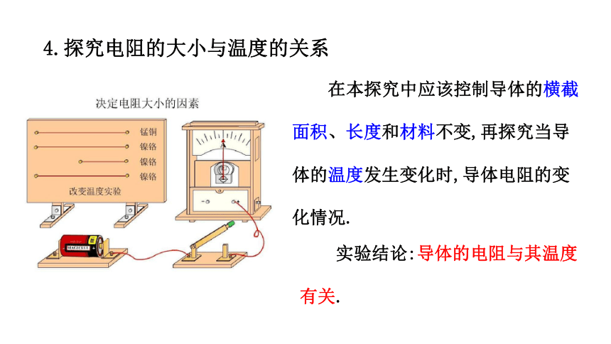 初中物理沪科版九年级15.1  电阻和变阻器  课件(共31张PPT)