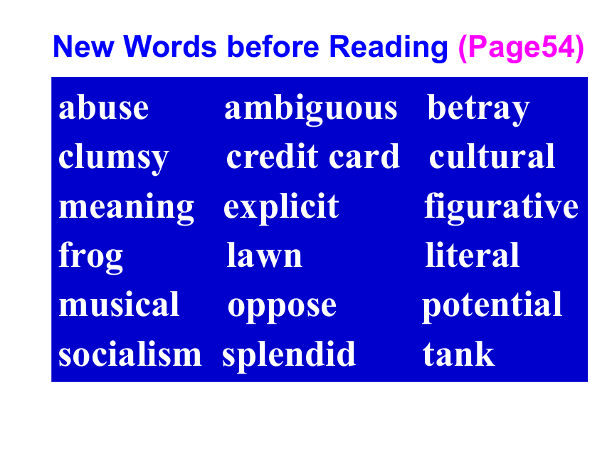 外研版 选修八 Module4 Which English? Reading Practice课件（29张PPT）