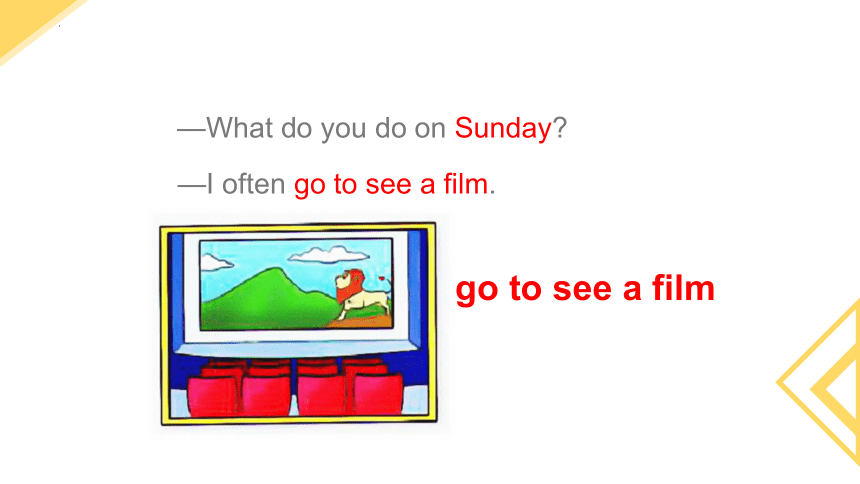 Unit 2 What do you do on Sunday Lesson 7课件(共17张PPT)