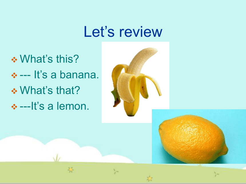 Unit 5 It’s a Lemon Lesson 2 课件(共23张PPT)