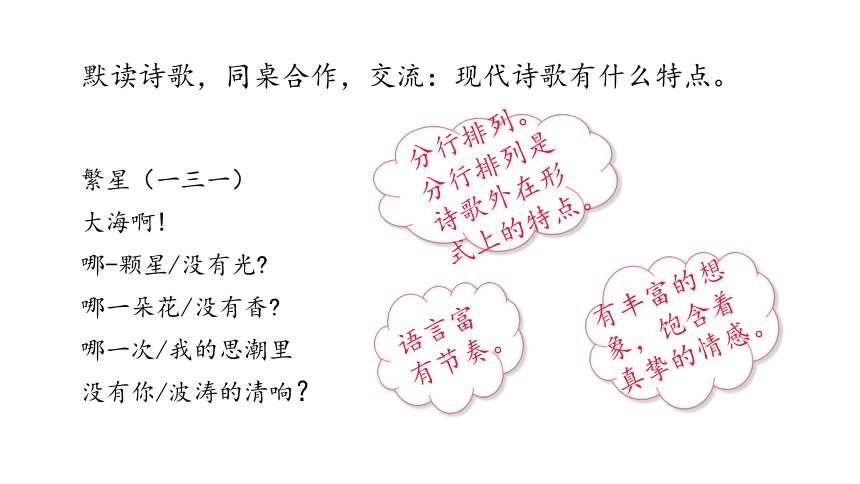 四年级下册语文9.短诗三首  第二课时 课件(共19张PPT)