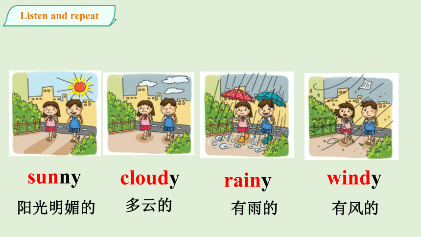 Module 3 Unit 8 Weather Period 2课件(共29张PPT内嵌音视频)