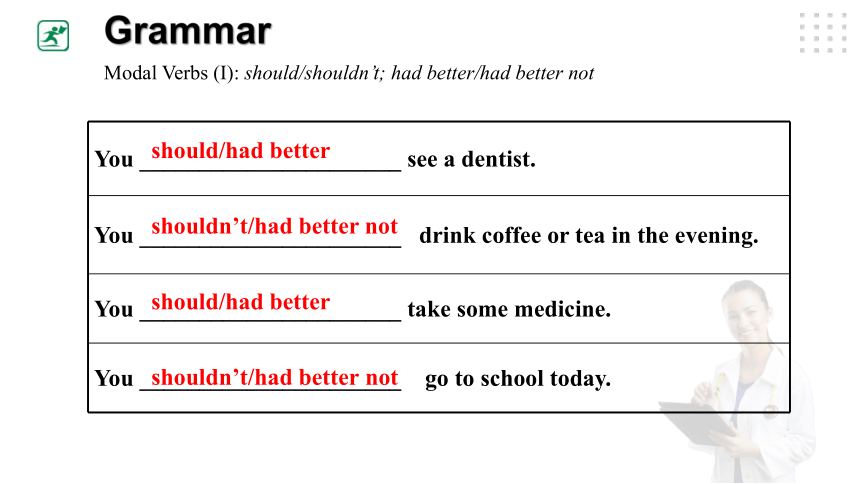 Unit 2 Topic 1 You should brush your teeth twice a day Section D课件(共25张PPT)